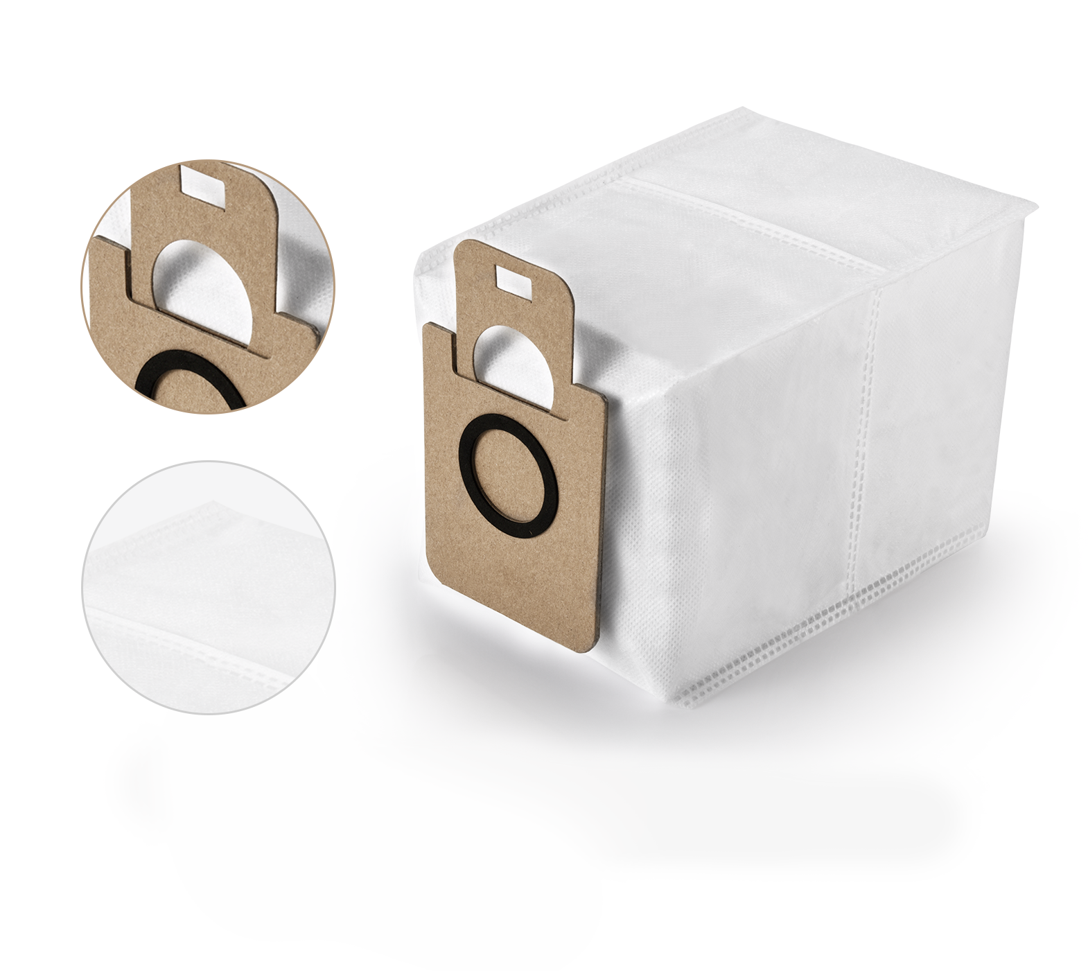 Dustwave® 10 Sacchetti Per Aspirapolvere + Microfiltro – Compatibili Moulinex Compact De Luxe, Krups, First Line – Qualità Made In Germany