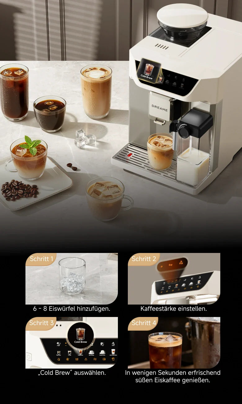 Cold Brew auf Knopfdruck, <br class="coffeemas_c-pc-hide">sofort erfrischend