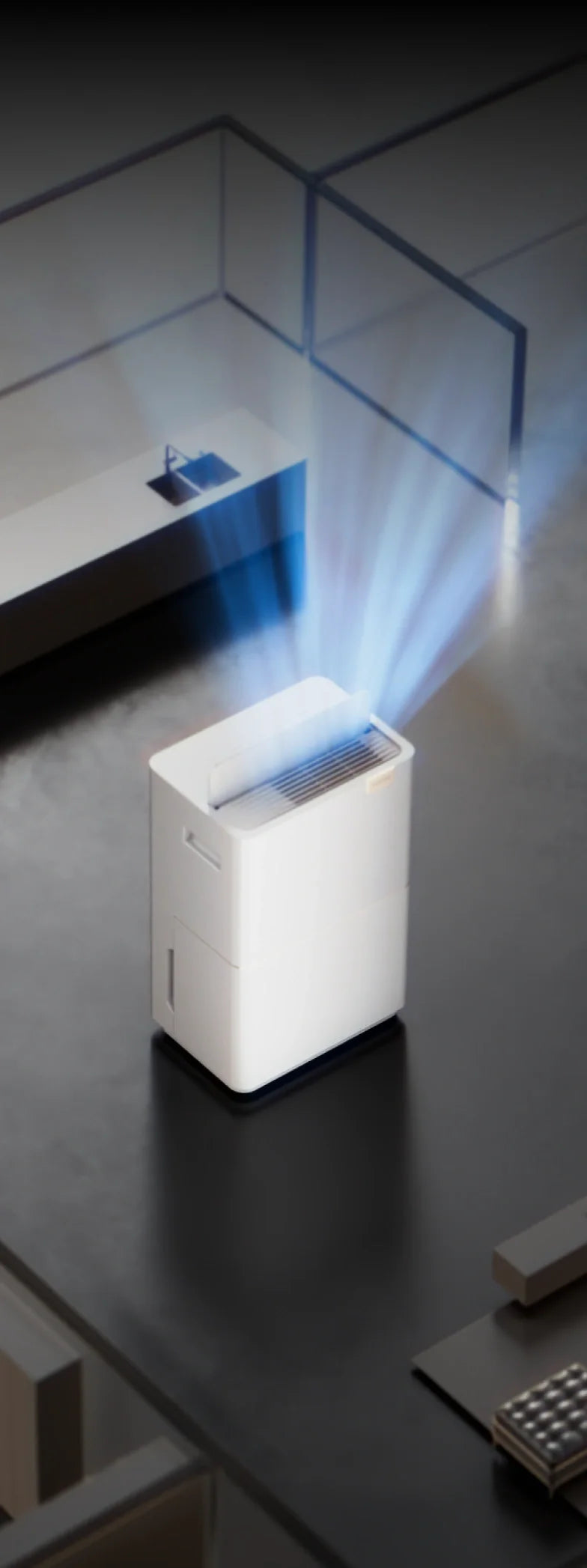 Erleben Sie den Unterschied – mit <br class="dd20c-small-hide">hocheffizienter Entfeuchtung