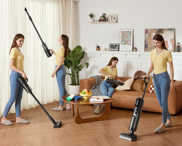 Filtri Di Ricambio Per Dreame H12 Dual / M12 - 4 Filtri + Spazzola, Lavabili, Per Aspirapolvere A Umido E Secco