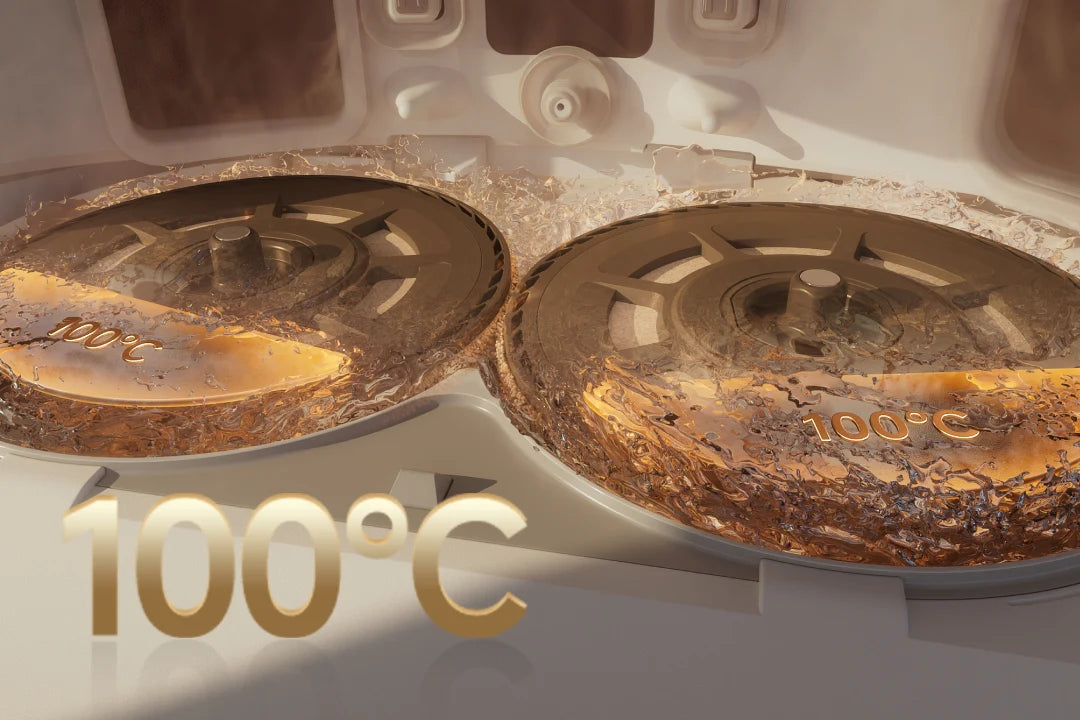 ThermoHub-Wischmopp-Selbstreinigung bei 100 °C