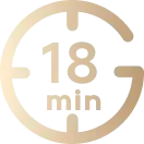 18 Min.*