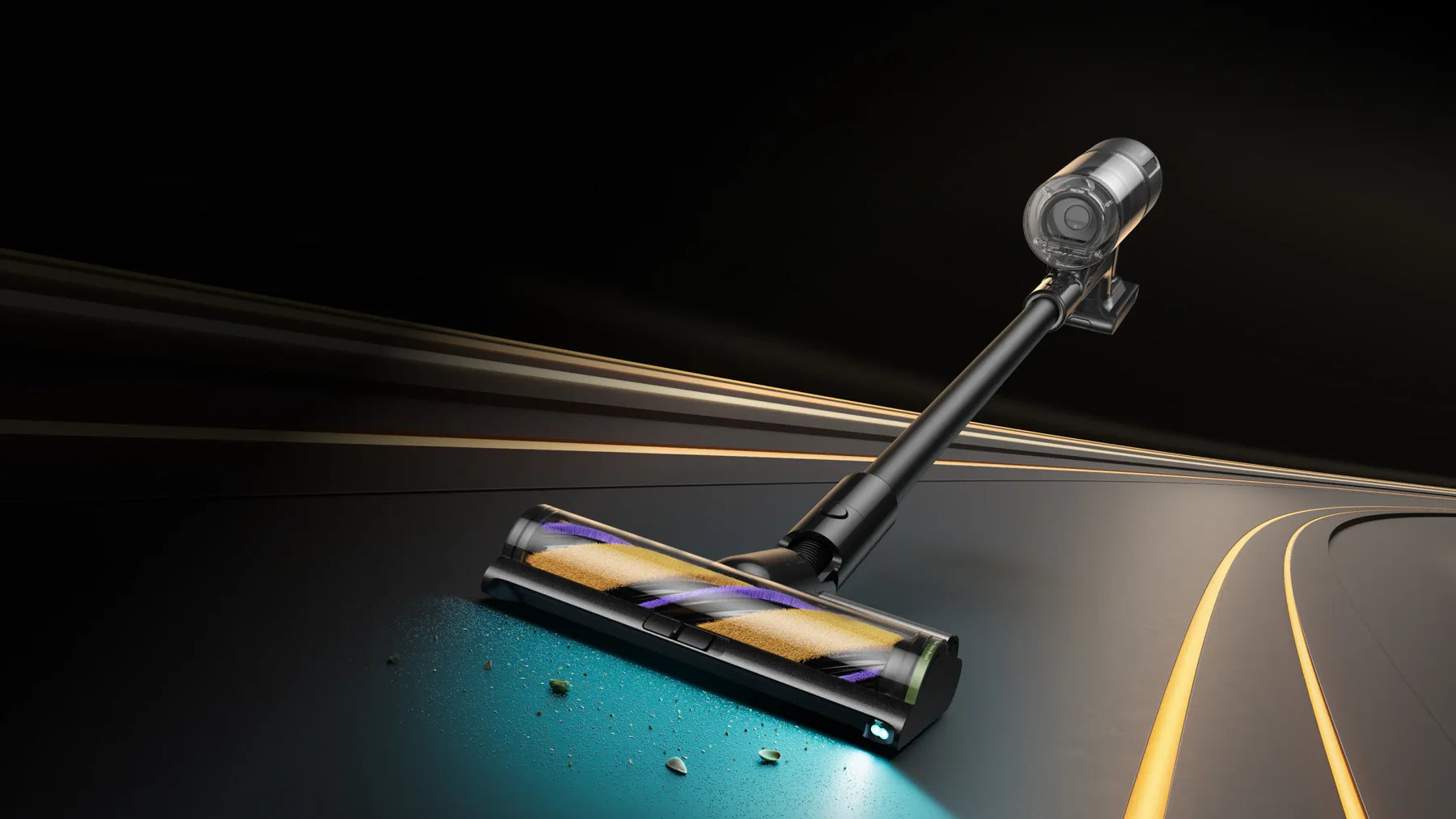 Dreame Z40 Station ძლიერი შეწოვით წმენდს იატაკს